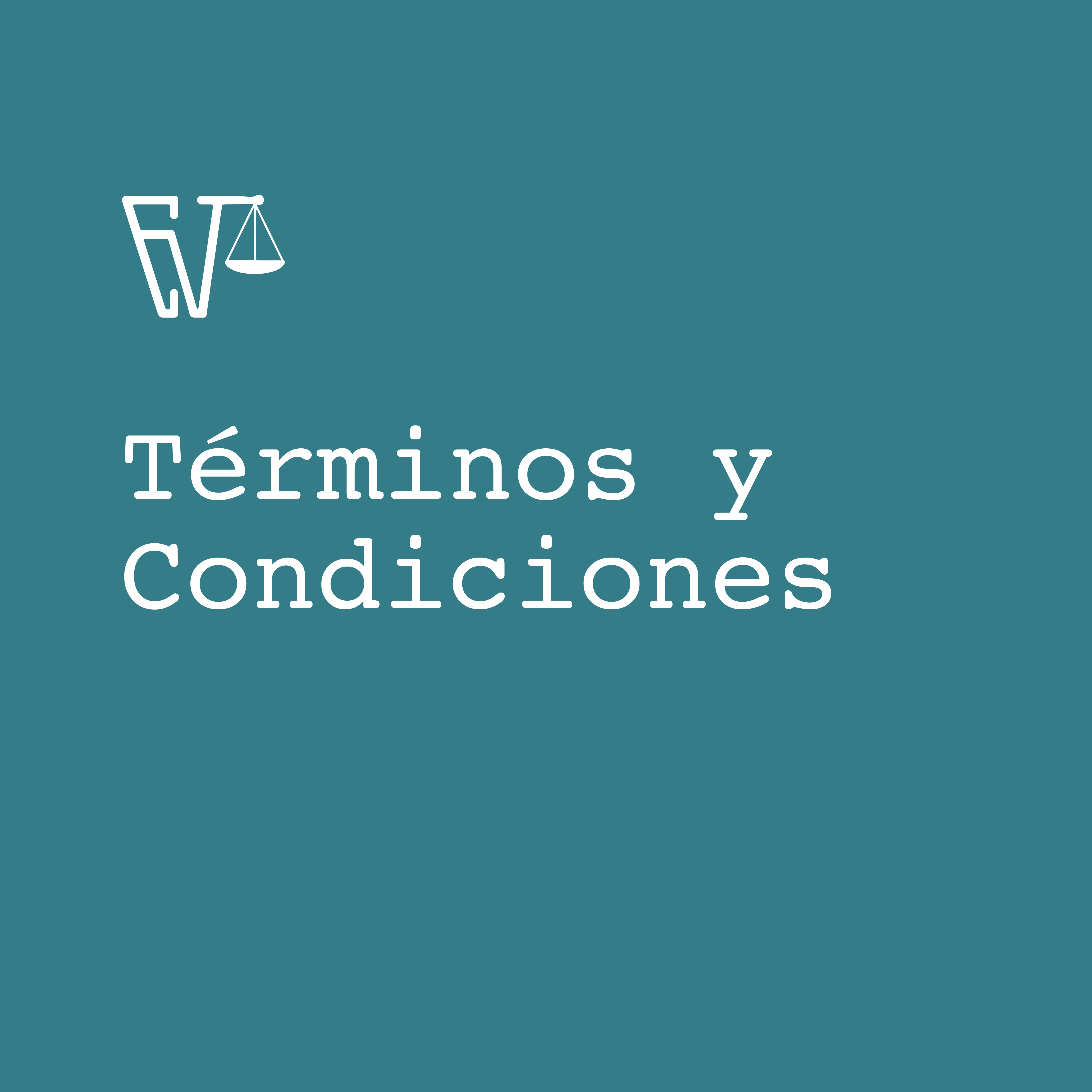 Términos y Condiciones